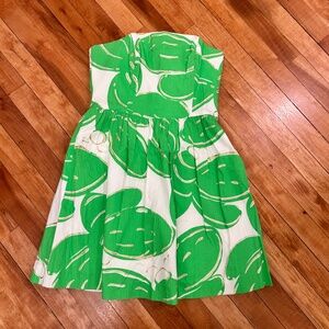 Lily Pulitzer strapless dress, Size 2